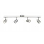 Spot Philips Essentials Meranti, 4xGU10, IP20, 10x69x15.5cm, Crom mat