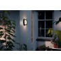 Aplica LED pentru exterior Philips Actea, 12W (83W), 176V, 1200 lm, lumina calda (2700K), IP44, 189mm, Negru