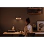 Spot LED Dublu Philips myLiving Star, 2x4.5W, 1000 lm, lumina calda (2200-2700K), IP20, 24cm, Metal, Alb