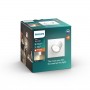 Spot LED Philips myLiving Star, 4.5W, 500 lm, lumina calda (2200-2700K), IP20, 11cm, Metal, Alb