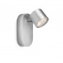 Spot LED Philips myLiving Star, 4.5W, 500 lm, lumina calda (2700K), IP20, 11cm, Metal, Argintiu