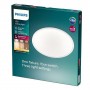 Plafoniera LED Philips Superslim CL550, 3 trepte de intensitate, 15W, 1300 lm, lumina calda (2700K), IP20, 25cm, Alb