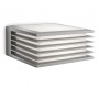 Aplica pentru exterior Philips Shades, 1xE27, max 42W, IP44, 170x171x82mm, Gri