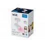 Spot LED RGB WiZ Imageo, Wi-Fi, Bluetooth, 4.9W, 345 lm, lumina alba si color (2200-6500K), IP20, Metal, Alb