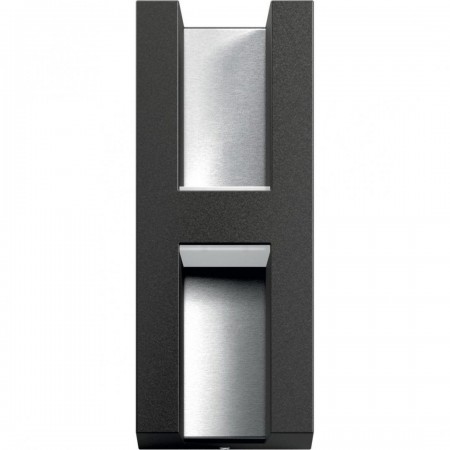 Aplica LED pentru exterior Philips Shadow UP&DOWN, 2x4.5W (70W), 1000 lm, lumina calda (2700K), dimabila, IP44, 77x95x224mm, Ant