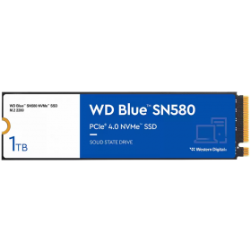 SSD WD Blue SN580 1TB M.2 2280 PCIe Gen4 x4 NVMe TLC, Read/Write: 4150/4150 MBps, IOPS 600K/750K, TBW: 600