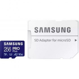 Card de Memorie MicroSDHC Samsung PRO PLUS 256GB, Class10/Grade 3 adapter UHS-I MB-MD128DA/EU