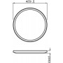 Plafoniera LED Philips Superslim CL550, 3 trepte de intensitate, 15W, 1500 lm, lumina neutra (4000K), IP44, 25cm, Alb