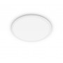 Plafoniera LED Philips Superslim CL550, 3 trepte de intensitate, 15W, 1500 lm, lumina neutra (4000K), IP44, 25cm, Alb
