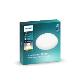 Plafoniera LED Philips CL200, 6W, 600 lm, lumina calda (2700K), IP20, 22.5cm