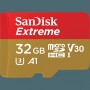 Card de Memorie MicroSDHC SanDisk Extreme, 32GB, Adaptor SD, Class 10