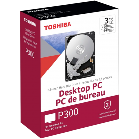HDD Desktop TOSHIBA 6TB P300 SMR, 3.5'', 128MB, 5400 RPM, SATA, retail pack