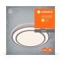 Plafoniera LED Ledvance Orbis Berlin 490, 36W, 4700 lm, lumina calda (3000K), IP20, Ø49cm, metal/plastic, Argintiu