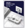 Prelungitor tip priza cu  protectie Serioux Quick Charge 3.0, parametri nominali: 2500W-10A(Max) 250V, Intrare: AC100-250V 10A 5