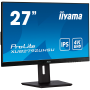 IIYAMA 27" ETE IPS-panel, 3840x2160 UHD, 4ms, 15cm height adj. stand, 300cd/m², DVI, HDMI, DisplayPort, Speakers, USB-HUB 2x 3.0