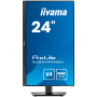 IIYAMA Monitor LED XUB2494HSU-B2 VA 23.8" 1920 x 1080 @75Hz 250 cd/m² 3000:1 4ms HDMI DP USB 3.2 x 2 HDCP swivel, tilt, pivot, H