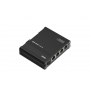 TELTONIKA 4PORT UNMANAGED DIN RAIL SWITCH TSW304, Interfata: 4 x ETH ports, 10/100/1000 Mbps, supports auto MDI/MDIX crossover, 