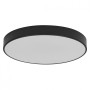 Plafoniera LED Ledvance Orbis Slim Moia 480, 36W, 4500 lm, lumina calda (3000K), IP20, Ø48cm, metal/PMMA, Negru