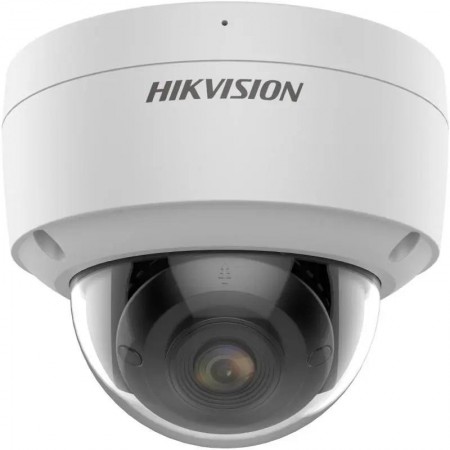 Camera supraveghere Hikvision IP dome DS-2CD2147G2-(2.8mm)C, 4MP, ColorVu - imagini color 24/7 (color si pe timp de noapte), fil
