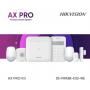 Kit de alarma wireless AX PRO Middle Level DS-PWA96-Kit2-WE contine: 1 x DS-PWA96-M-WE (96 zones wireless control panel), 2 x DS