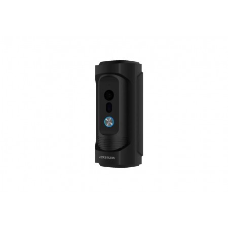 Post exterior videointerfon anti vandal Hikvision DS-KB8113-IME1(B), camera video 2MP Full HD,  vizualizare pe timp de noapte la