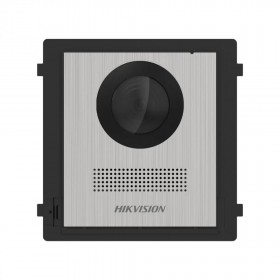 Post videointerfon de exterior pentru blocuri Hikvision DS-KD8003-IME1 (B)NS  2MP HD Camera, Fish eye, IR Supplement, RAM 256 MB