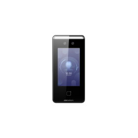 Terminal de access control cu recunoastere faciala Hikvision DS-K1T341AM-S, capacitate de stocare: 1500 memorie faciala, 1500 ca