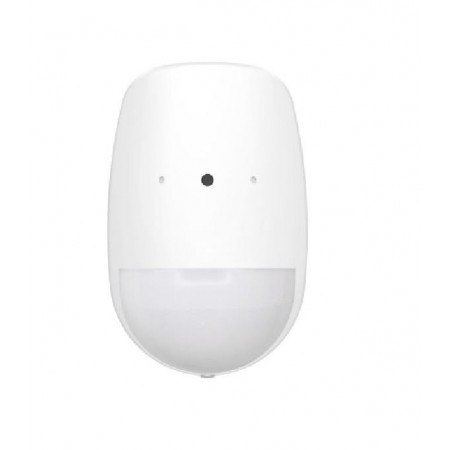 Detector PIR si geam spart wireless  Hikvision DS-PDPG12P-EG2-WE, frecventa de operare: 868MHz, Tri-X Wireless, raza dedetectie: