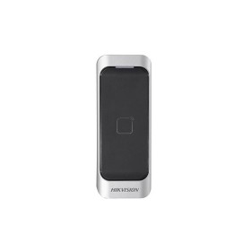 Cititor card Hikvision DS-K1107AM, citeste carduri Mifare 13.56 MHz, distanta citire: ≤ 50 mm, RS-485, Wiegand (W26/W34) protoco