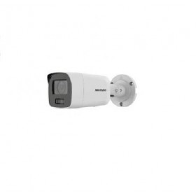Camera de supraveghere IP Bullet 4K ColorVu Hikvision DS-2CD2087G2-LU4, lentila fixa 4mm, iluminare min: Color: 0.0005 Lux @ (F1