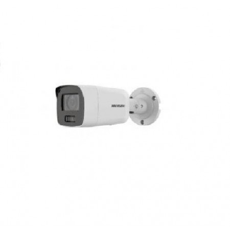 Camera de supraveghere IP Bullet 4K ColorVu Hikvision DS-2CD2087G2-LU4, lentila fixa 4mm, iluminare min: Color: 0.0005 Lux @ (F1