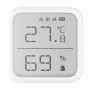 Detector de temperatura si umiditate wireless Hikvision DS-PDTPH-E-WE, seria AXPRO, design modular pentru diferite aplicatii, co