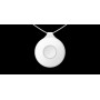 Buton de panica wireless AXPRO Hikvision DS-PDEBP1-EG2-WE(Single button), frecventa de operare: 868 MHz, transmisie: Tri-X Wirel