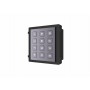 Modul de extensie videointerfon cu tastatura Hikvision DS-KD-KP permite formarea codului de apartament sau a codului de acces mo