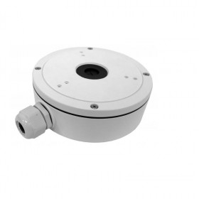 Hikvision Junction box for Dome Camera, DS-1280ZJ-M Aluminum alloy material with surface spray treatment Waterproof design 157×1