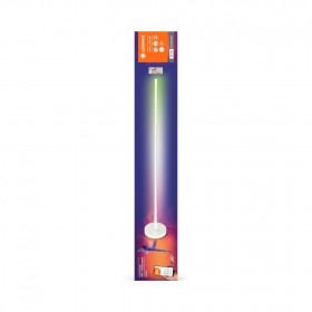 Lampadar LED RGB inteligent Ledvance Smart+ WiFi FLOOR ROUND WHITE cu Telecomanda, 14W, 1170 lm, lumina alba si color (2700-6500