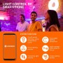 Plafoniera LED RGB inteligenta Ledvance Smart+ WiFi ORBIS ULTRA SLIM BACKLIGHT, 19W, 1790 lm, lumina alba si color (2700-6500K),