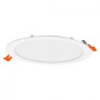 Spot LED incastrat Ledvance RECESS DOWNLIGHT SLIM, 22W, 2000 lm, lumina calda (3000K), Ø22.5cm, Alb