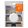 Lampa LED portabila Ledvance DOT-it TOUCH SLIM, 5V, 0.45W, 30 lm, lumina neutra (4000K), dimabila, Touch control, Ø65x18mm, bate