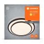 Plafoniera LED Ledvance Orbis Berlin 300, 16W, 2000 lm, lumina calda (3000K), IP20, Ø30cm, metal/plastic, Negru