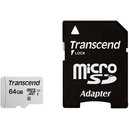 Transcend 64GB UHS-I U1, A1 microSD with Adapter, EAN: 760557842088
