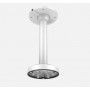Suport pentru montaj pe tavan Hikvision DS-1471ZJ-135, material aliaj de aluminiu, dimensiuni: Ø 136 mm × 565 mm, greutate: 1350