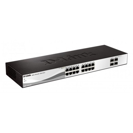 Switch D-Link DGS-1210-20, 16 port, 10/100/1000 Mbps