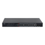 Dahua managed switch 26 porturi, 24 porturi POE, Interfata:24 x 10/100/1000 Mbps, 2 x 2 gigabit uplink combo ports, Buget POE: 3