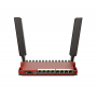 Mikrotik router wireless L009UiGS-2HaxD-IN, Procesor: 800Mhz, Memorie: 512mb RAM, 128Mb NAND, Interfata: 8 x 10/100/1000Mbps, 1 