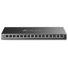 "16-Port Gigabit Desktop Switch with 16-Port PoE+ PORT: 16× Gigabit PoE+ Ports SPEC: 802.3at/af, 120 W PoE Power,  Desktop Steel
