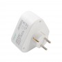 Triplu Stecher SPACER, Schuko, max 3500W, 16A, protectie copii, 3 prize Schuko, 1 stecher Schuko