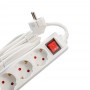 PRELUNGITOR SPACER, Schuko x 5, conectare prin Schuko (T), cablu 3 m, 16 A, max. 3500W, protectie supratensiune, protectie copii