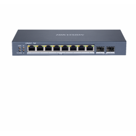 Switch Hikvision DS-3E1510P-SI, 8-port, PoE