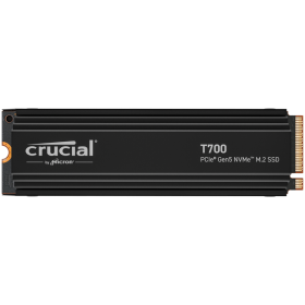 Crucial T700 4TB PCIe Gen5 NVMe M.2 SSD with heatsink, EAN: 649528936738